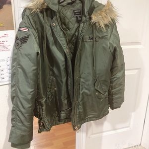 ‼️ F21🖤Army Green Jacket